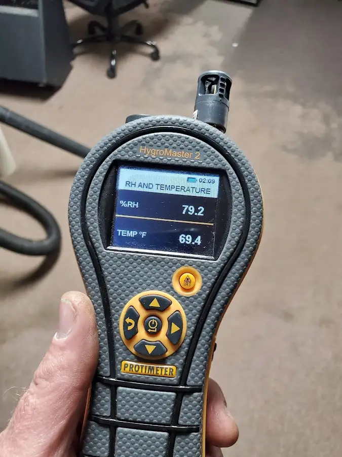Moisture meter humidity assessment for Fire & Smoke Damage Restoration in Henniker